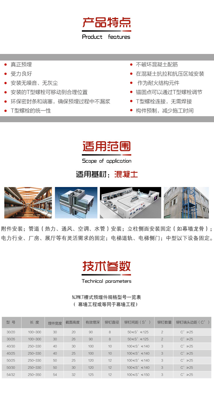 預(yù)埋槽道廠家