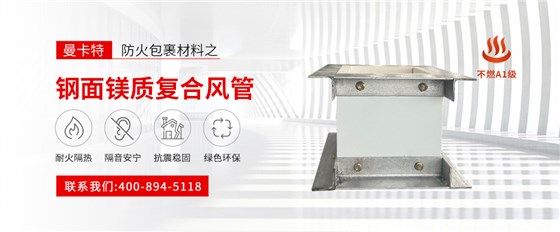 钢面镁质复合风管banner