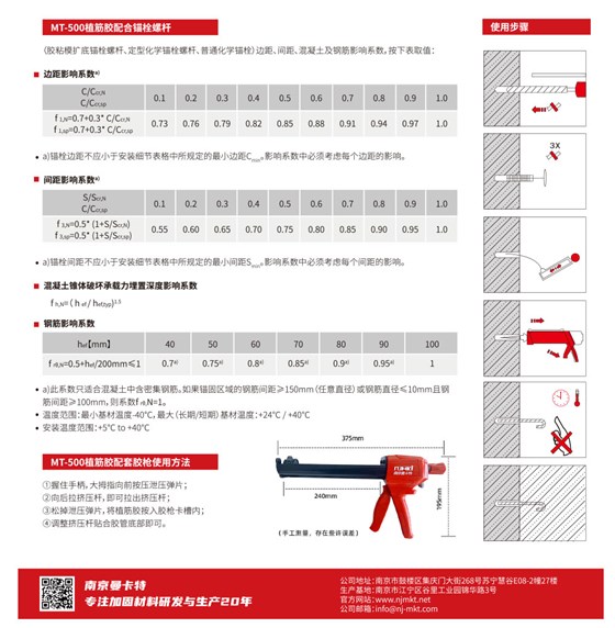 南京曼卡特MT500锚固粘结剂（2）