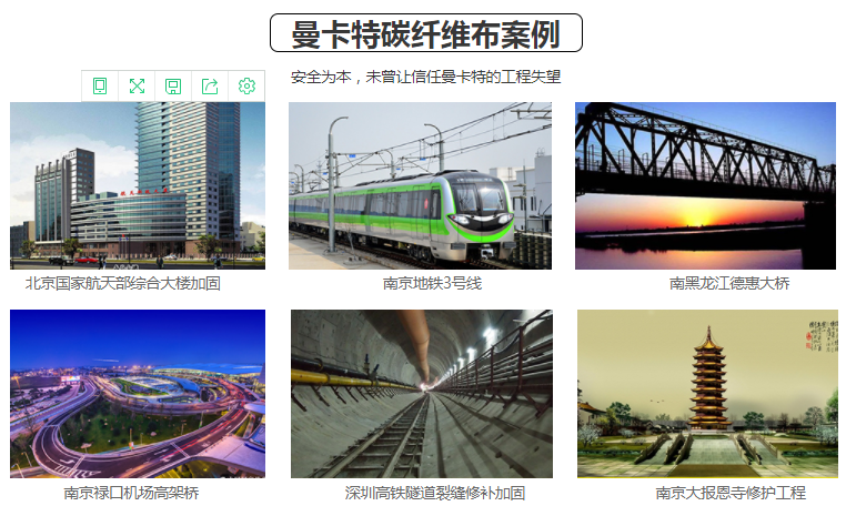 曼卡特碳纤维布案例