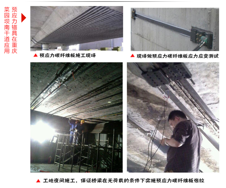桥梁加固为何用预应力碳纤维板可拆卸锚具_碳纤维板厂家南京曼卡特