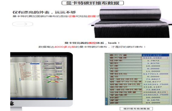 Oh my god！曼卡特碳纤维布强度竟然高达4424.1582兆帕！