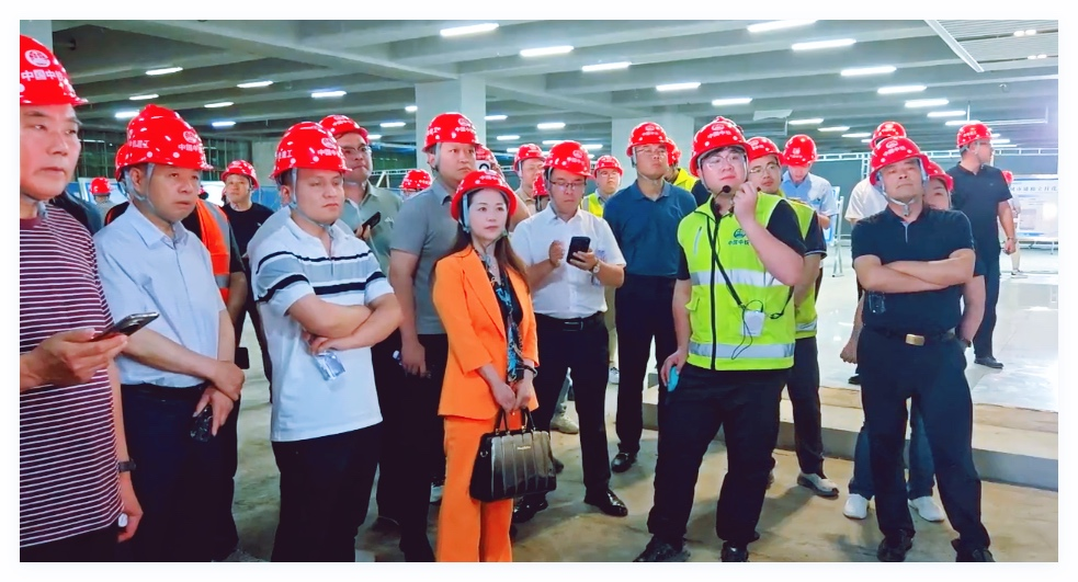 植筋胶十大品牌厂家｜曼卡特黄子秀赴中铁建工南京北站工地开放日交流